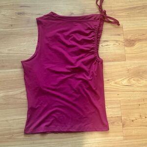 Shein Women's Pink and Red Vest